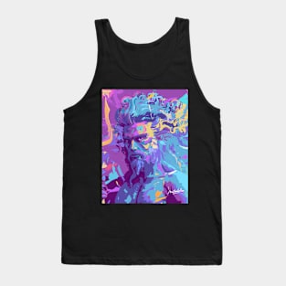 Poseidon Greek God Tank Top